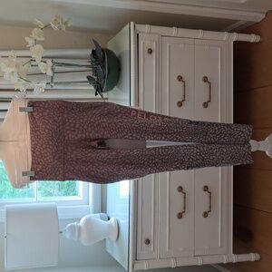 Peloton/With Womens Spotted Athletic Leggings Hip Pockets Mesh Accent Size Small